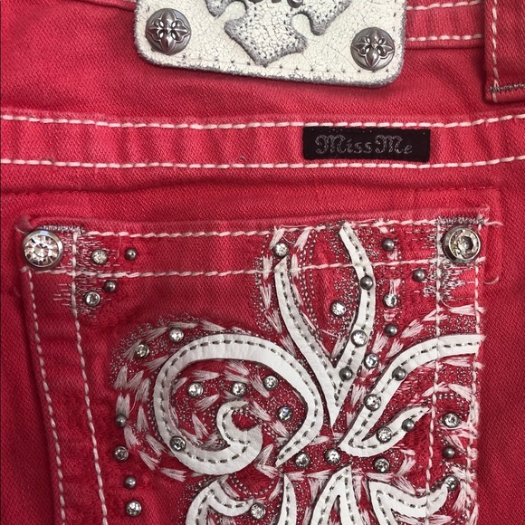 Miss Me "Melon" Color Skinny Jeans 27 - Picture 6 of 7